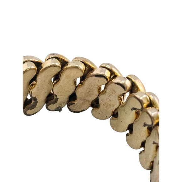 Vintage Phoenix WWII Sweetheart Expansion Bracelet Heart Design (A7764) - Picture 4 of 7